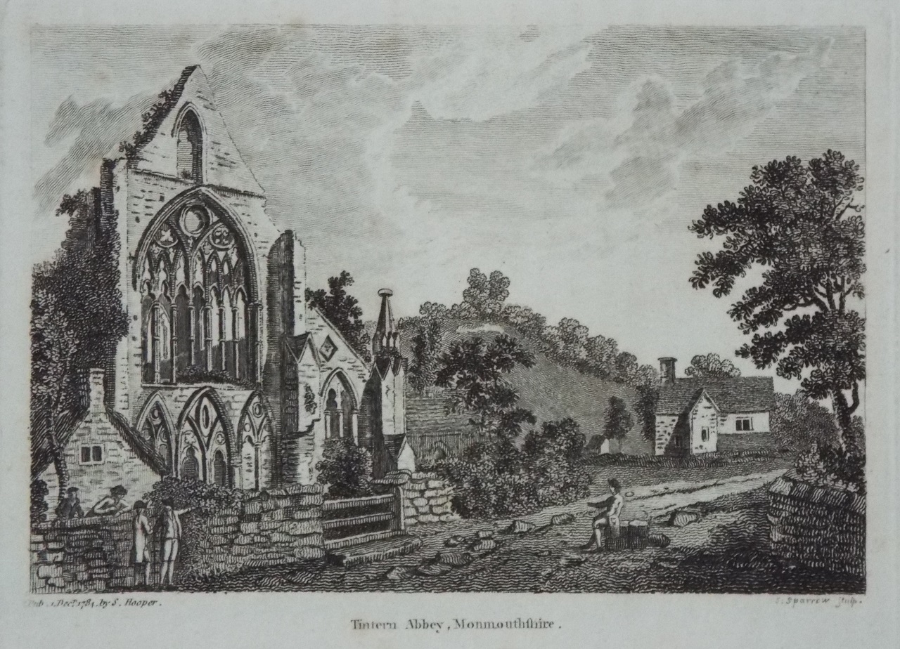 Print - Tintern Abbey, Monmouthshire.